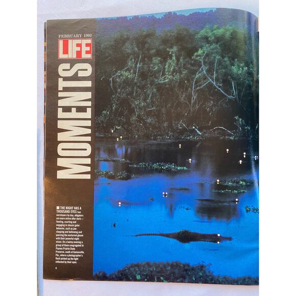 LIFE Magazine February 1992, Liz Taylor,Hostage Terry Anderson,Olympic Ice Skate - Picture 3 of 12